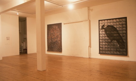 Installation view of Neil Emmerson's Recent Works, 1989. Images courtesy of Gertrude Archive.