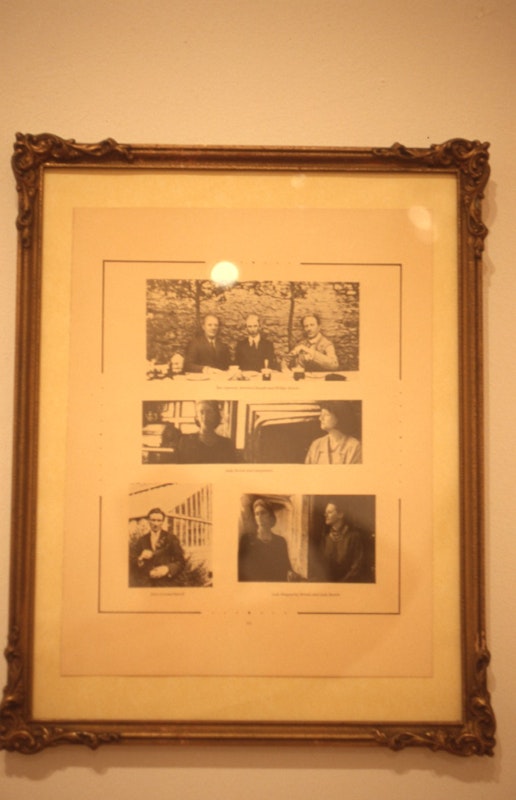 Fiona Macdonald, Pages 60 and 61 from Lady Marguerite's Album (detail, page 61), 1989, framed, 450x340cm. Image courtesy of Gertrude Archive.