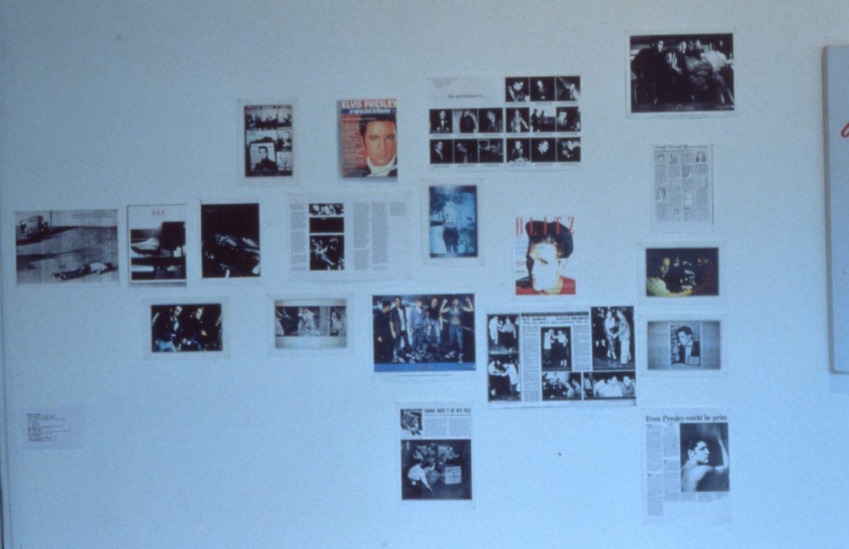 Robert Rooney, Teen Scenes and Teen Dreams (detail), 1989, Mixed Media, measurements variable. Image courtesy of Gertrude Archive.