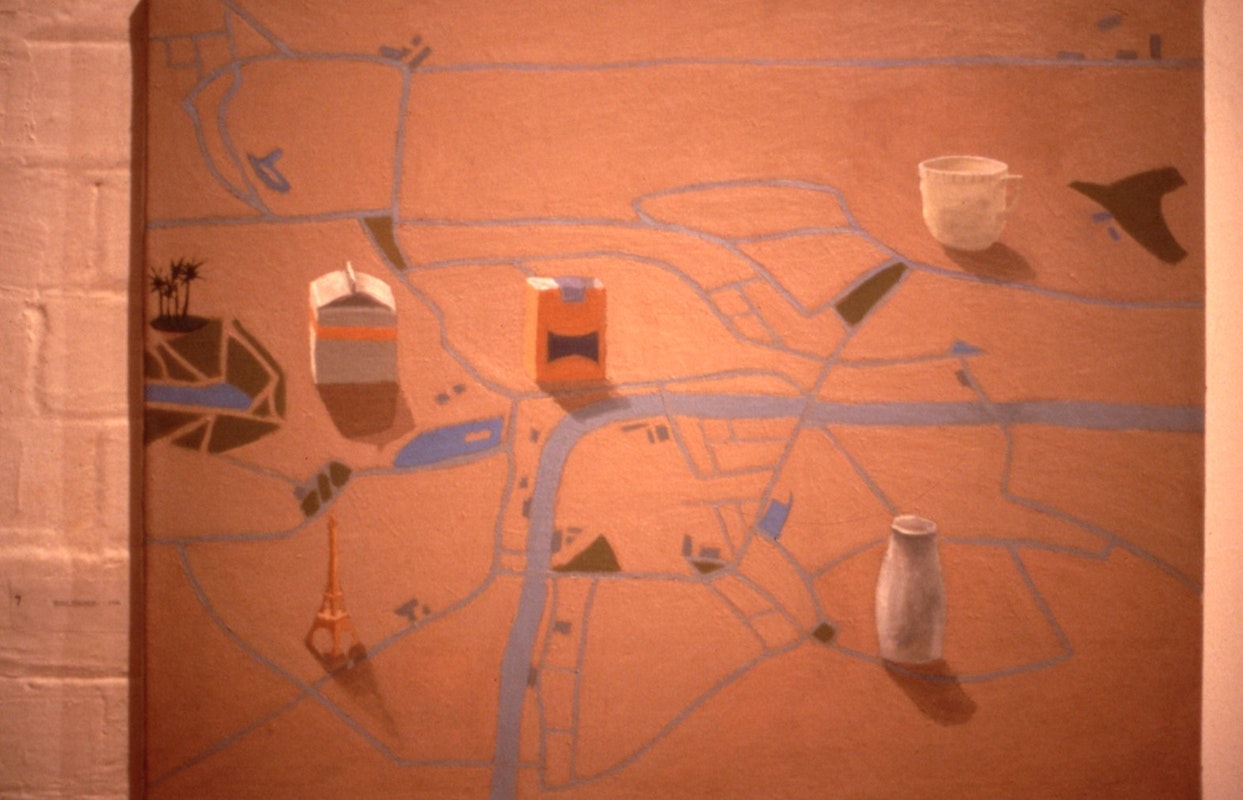 Roisin O'Dwyer, London, 1983, oil on canvas, 55x70cm. Image courtesy of Gertrude Archive.