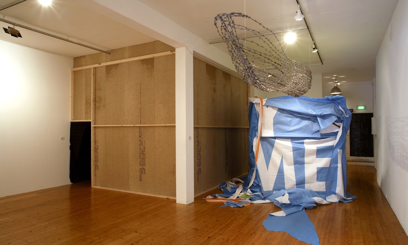 "Installation view, Octopus 6: We know who we are, Gertrude Contemporary, 2006. Photograph: Andrew Curtis"