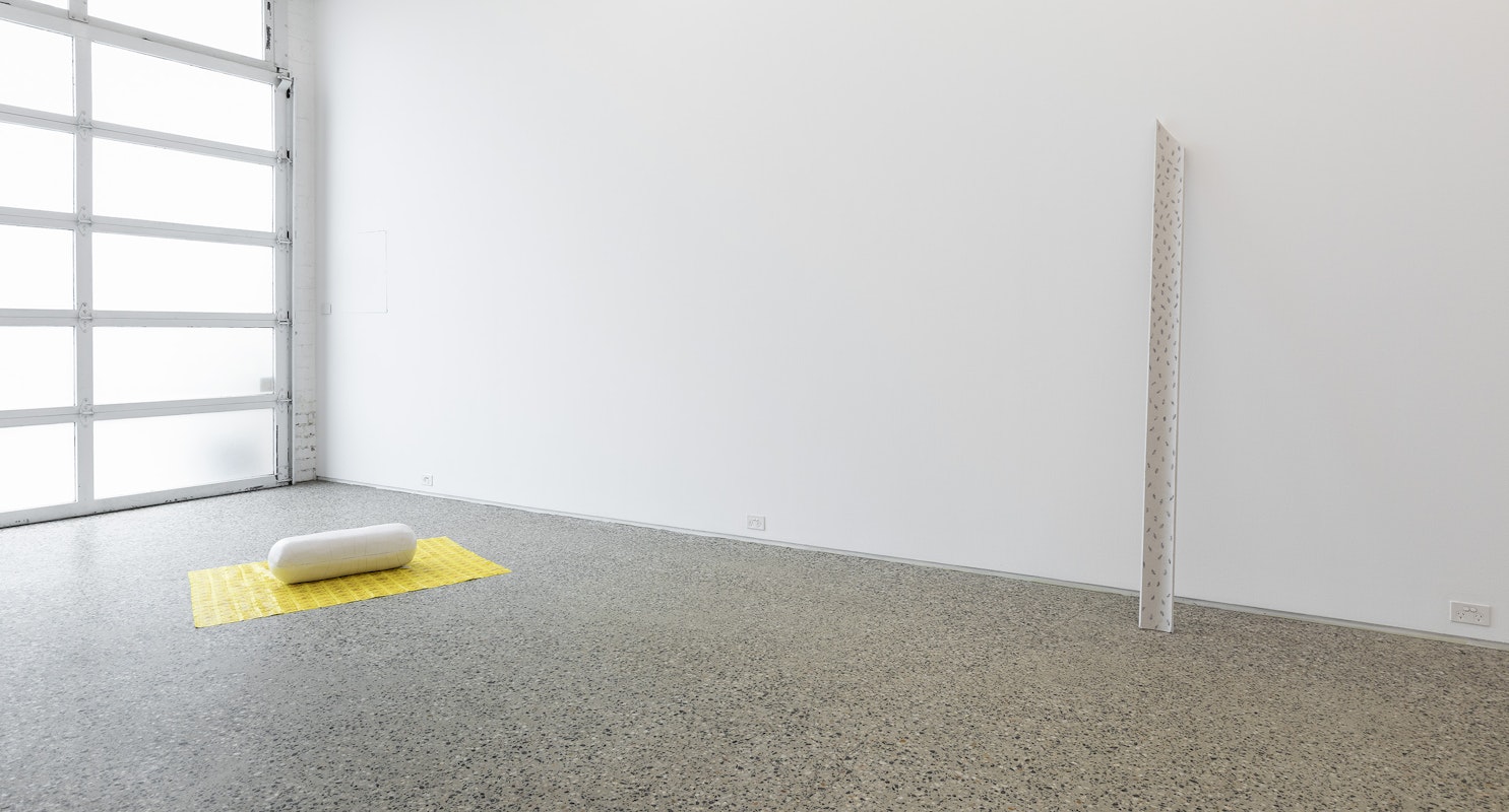 Like a Stone Sinking in a Lake or a Bullet in My Heart, installation view, Gertrude Glasshouse, Naarm, Melbourne, 2025, image courtesy the artist and Animal House, Naarm Melbourne © the artist, photograph: Christian Capurro