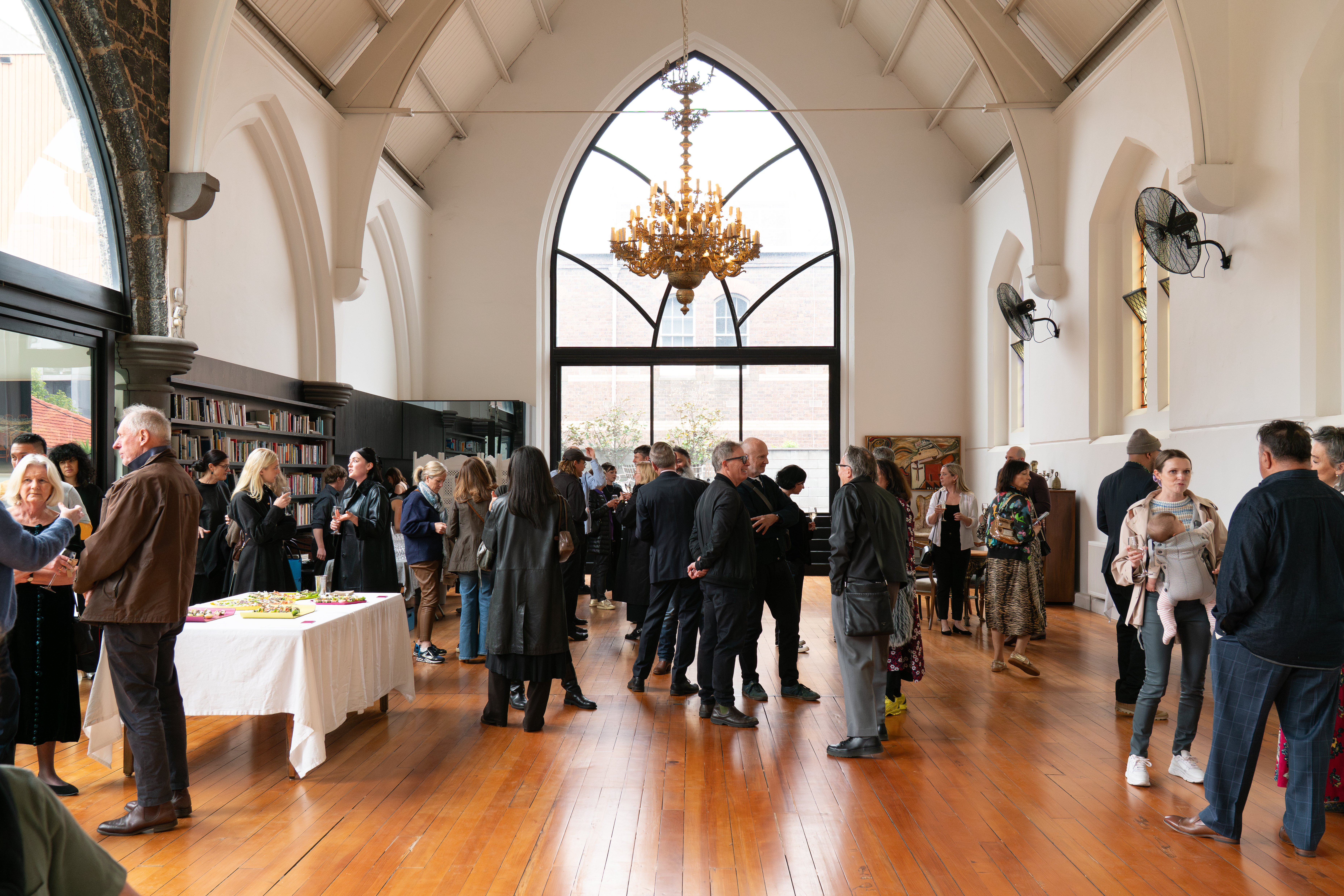 With Friends Benefit, St Saviour’s Church of Exiles, Naarm Melbourne, October 2025. Photography: Machiko Abe