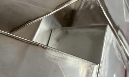 Augusta Vinall Richardson, Work in progress (shapes in studio ready for finishing), 2025, iPhone photograph, image courtesy the artist and The Commercial, Sydney © the artist