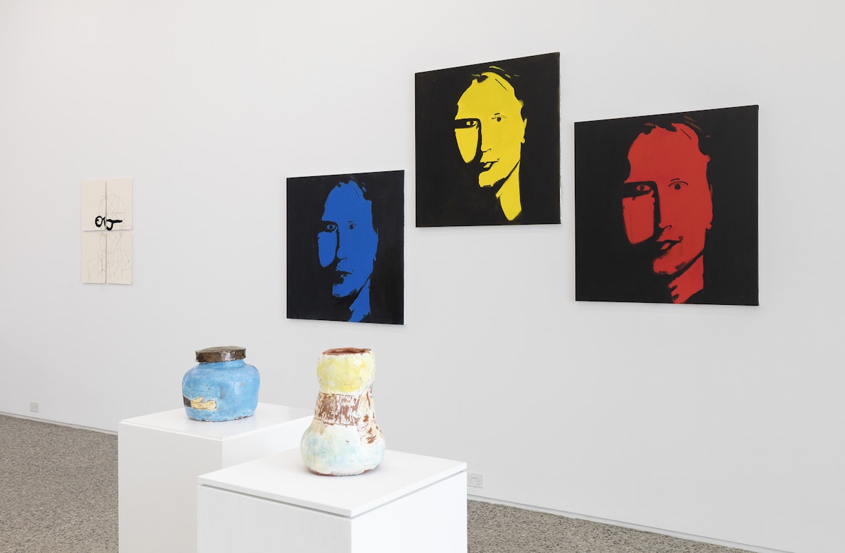 Who Am I, installation view, Gertrude Glasshouse, Naarm, Melbourne, 2025, image courtesy the artist and Arts Project Australia, Naarm Melbourne © the artist, photograph: Christian Capurro