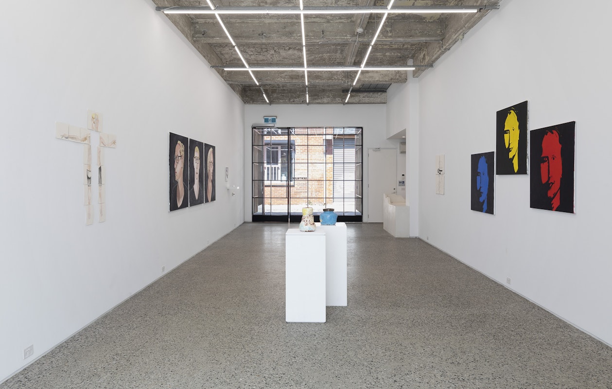 Who Am I, installation view, Gertrude Glasshouse, Naarm, Melbourne, 2025, image courtesy the artist and Arts Project Australia, Naarm Melbourne © the artist, photograph: Christian Capurro