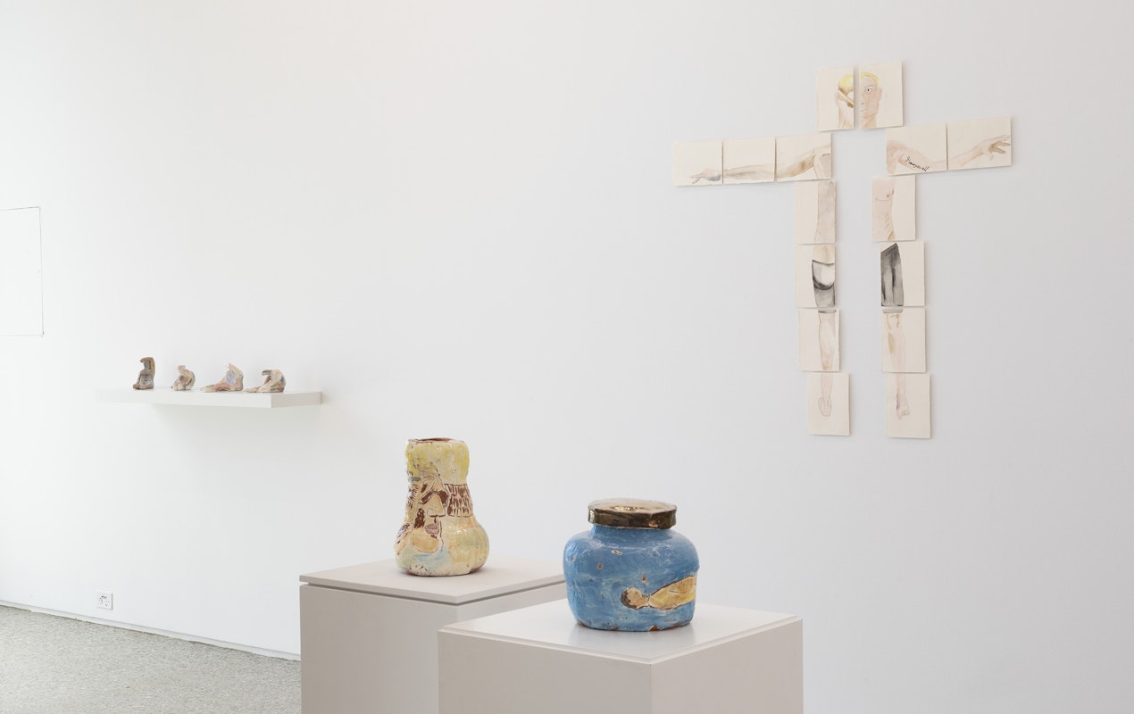 Who Am I, installation view, Gertrude Glasshouse, Naarm, Melbourne, 2025, image courtesy the artist and Arts Project Australia, Naarm Melbourne © the artist, photograph: Christian Capurro