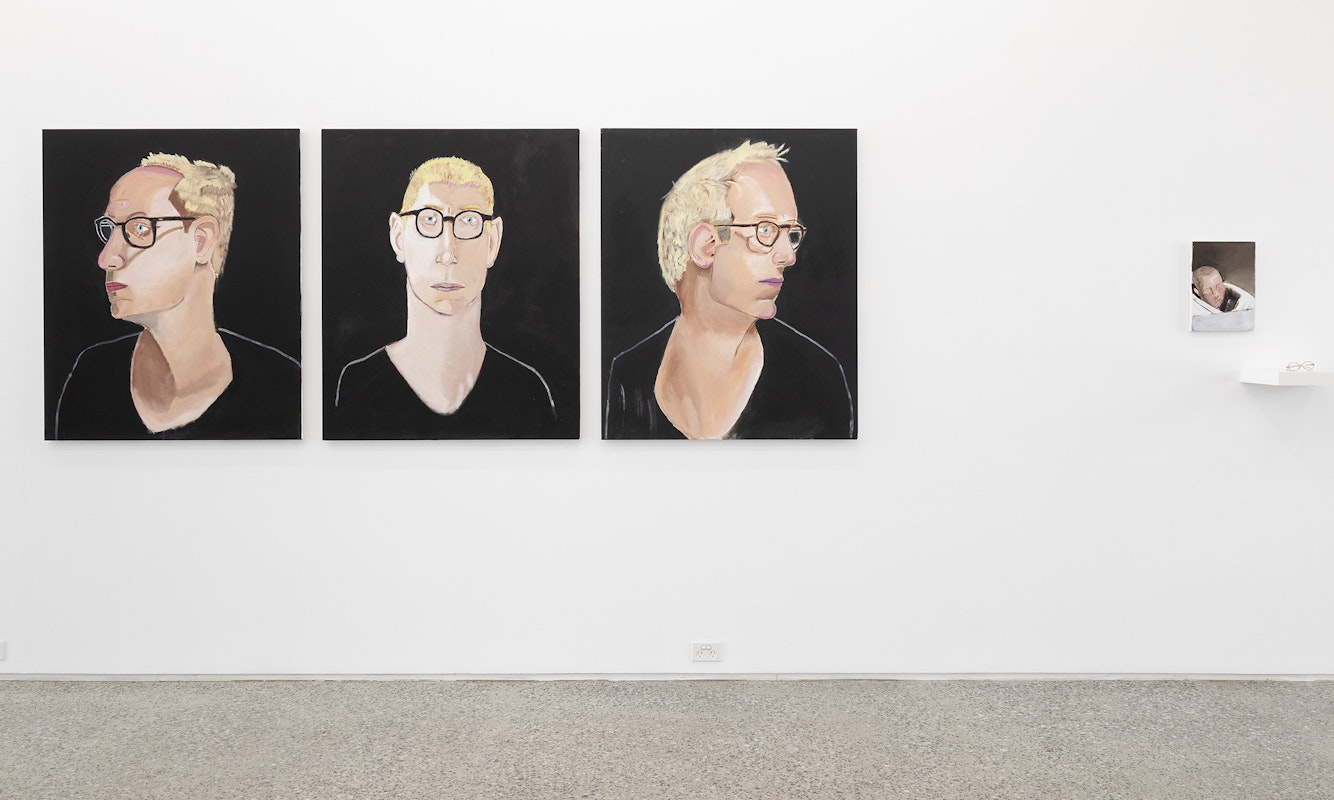 Who Am I, installation view, Gertrude Glasshouse, Naarm, Melbourne, 2025, image courtesy the artist and Arts Project Australia, Naarm Melbourne © the artist, photograph: Christian Capurro