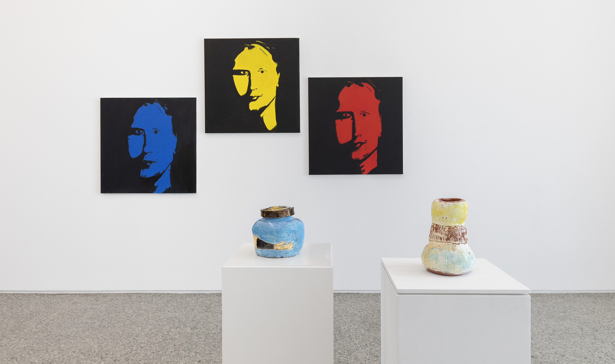 Who Am I, installation view, Gertrude Glasshouse, Naarm, Melbourne, 2025, image courtesy the artist and Arts Project Australia, Naarm Melbourne © the artist, photograph: Christian Capurro