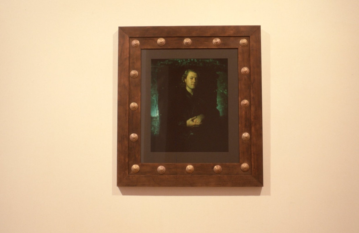 Fiona MacDonald, Portrait of a Man, 1988, photograph, 50x60cm. Image courtesy of Gertrude Archives.