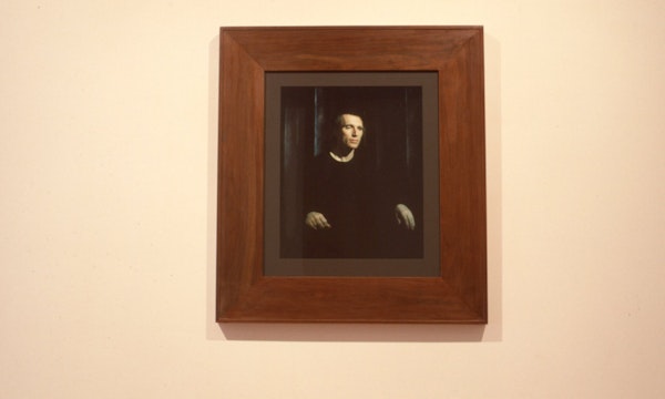 Fiona MacDonald, Portrait of a Man, 1988, photograph, 50x60cm. Image courtesy of Gertrude Archives.