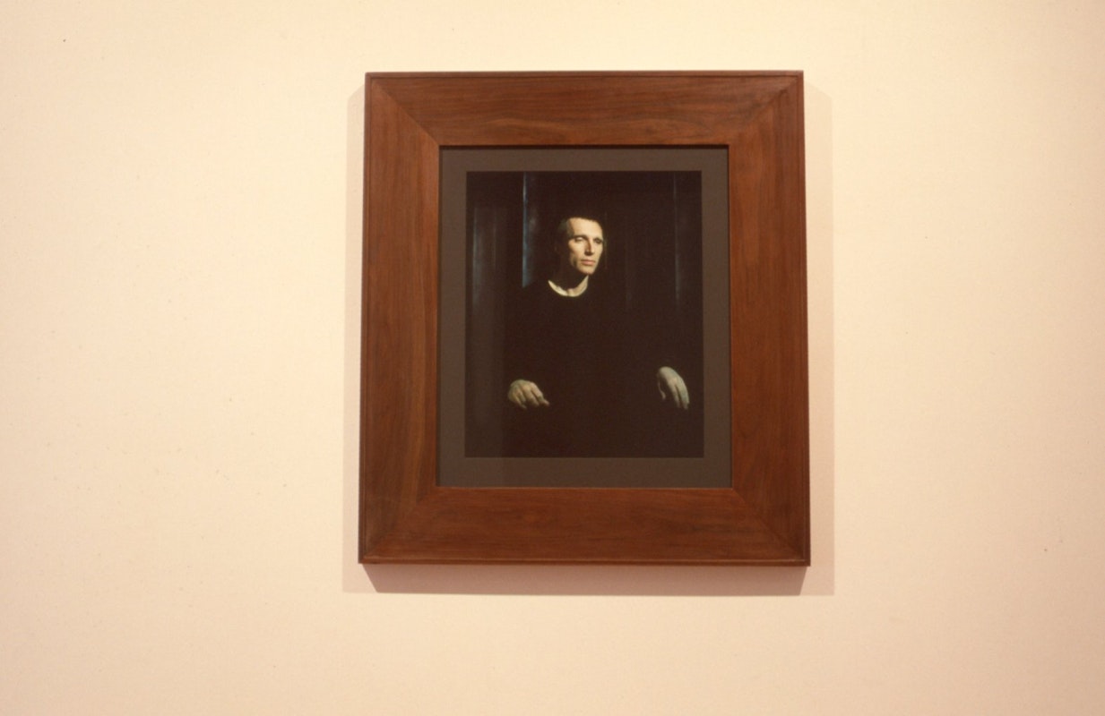 Fiona MacDonald, Portrait of a Man, 1988, photograph, 50x60cm. Image courtesy of Gertrude Archives.