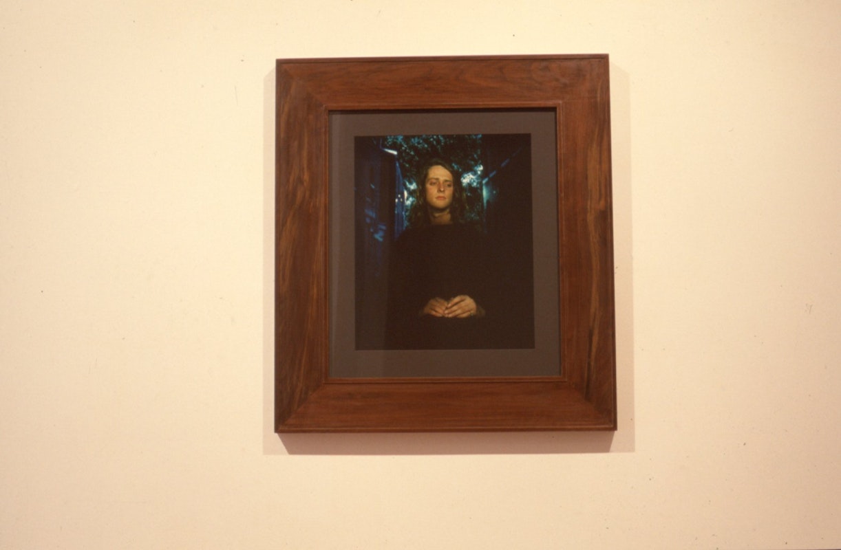 Fiona MacDonald, Portrait of a Man, 1988, photograph, 50x60cm. Image courtesy of Gertrude Archives.