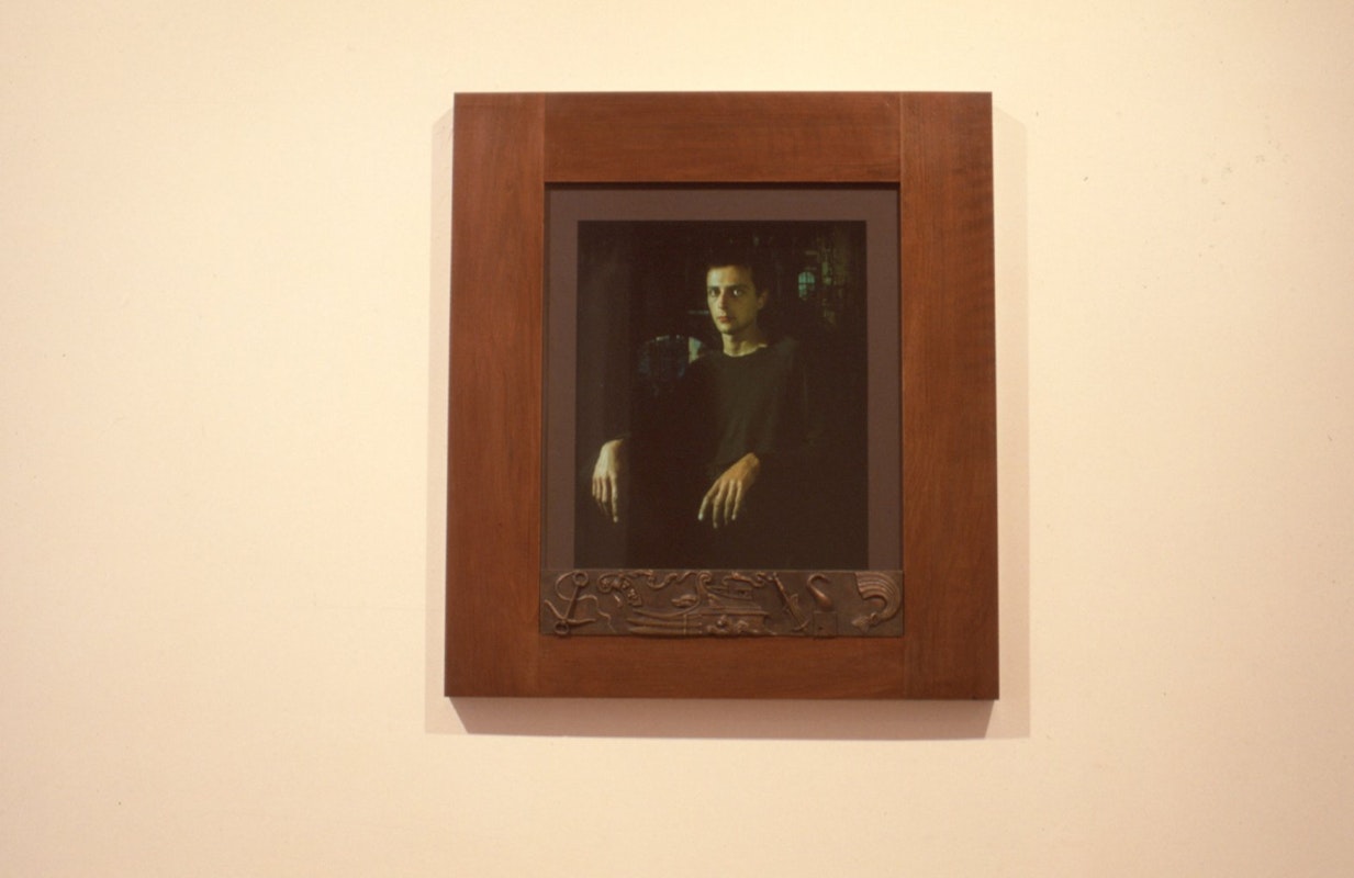 Fiona MacDonald, Portrait of a Man, 1988, photograph, 50x60cm. Image courtesy of Gertrude Archives.