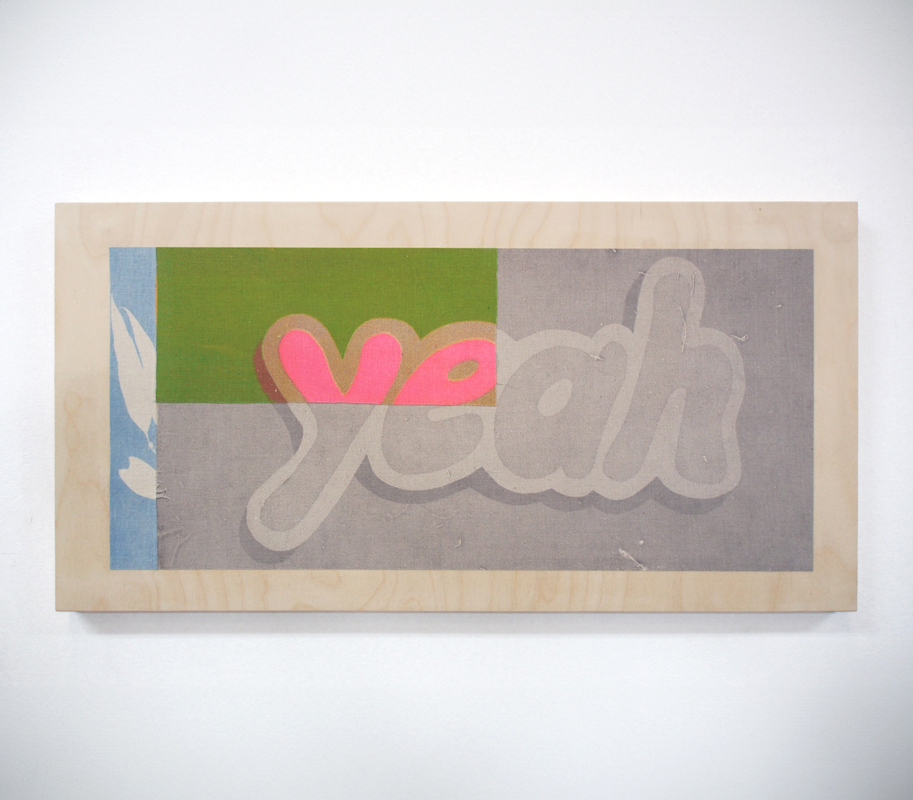 Jon Campbell, 'Yeah', 2013, 2013 Gertrude Edition, courtesy of the artist and Darren Knight Gallery, Sydney.