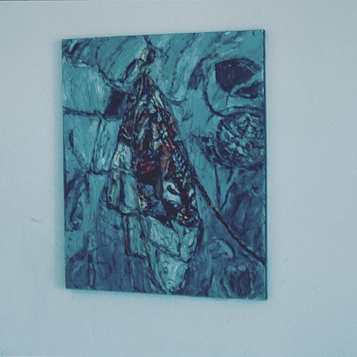 Alex Zubyn, studio view, 200 Gertrude Street, 1987, courtesy the artist and the Gertrude Archive © the artist.