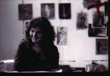 Rosie Weiss, studio portrait, 1988, 200 Gertrude Street, Naarm Melbourne. Courtesy the Gertrude Archive.