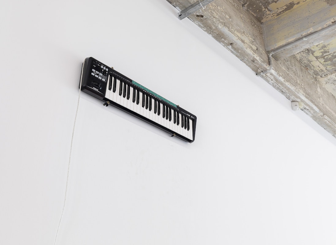 Rebecca Jensen, Marking Out, installation view, Gertrude Glasshouse, Naarm, Melbourne, 2026, image courtesy and © the artist, photograph: Christian Capurro