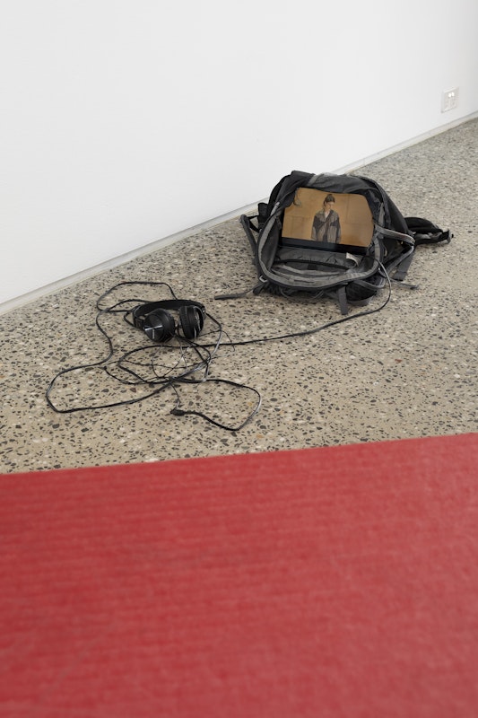 Rebecca Jensen, Marking Out, installation view, Gertrude Glasshouse, Naarm, Melbourne, 2026, image courtesy and © the artist, photograph: Christian Capurro