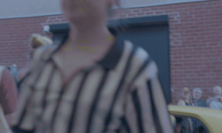 Rebecca Jensen, Marking Out, 2026, performance documentation, Gertrude Glasshouse, Naarm Melbourne, courtesy of the artist. Footage: Jordan James Kaye