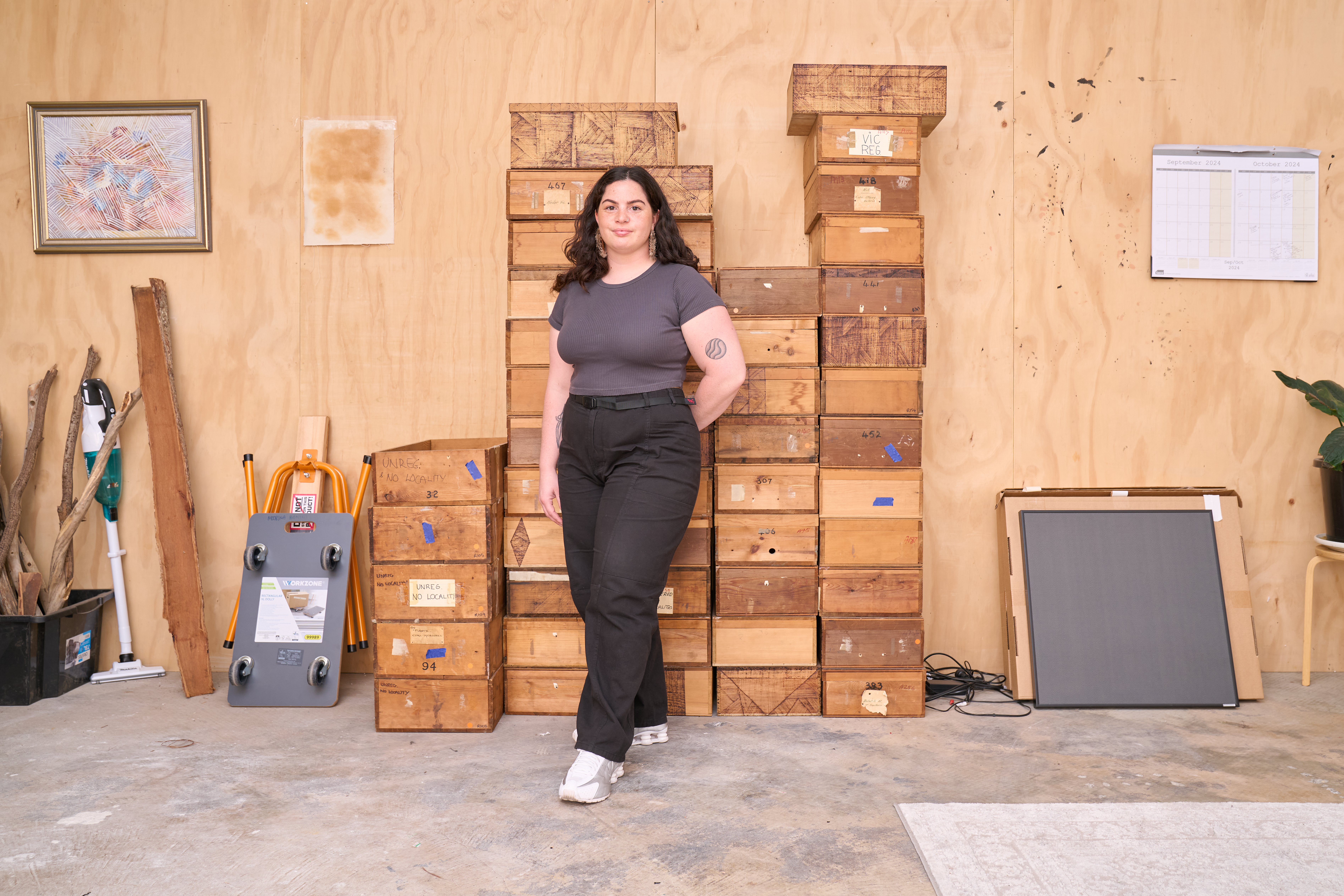 Moorina Bonini, Gertrude Contemporary, 2025. Photograph: Machiko Abe