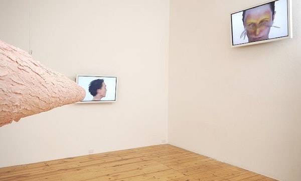 Cate Consandine, Candy Cane, installation view, 200 Gertrude Street, Naarm Melbourne, 2006, image courtesy and © the artist, photograph: Gertrude