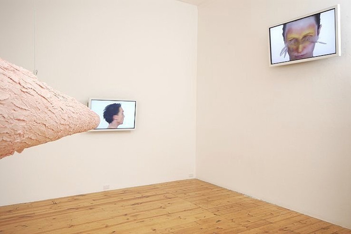 Cate Consandine, Candy Cane, installation view, 200 Gertrude Street, Naarm Melbourne, 2006, image courtesy and © the artist, photograph: Gertrude