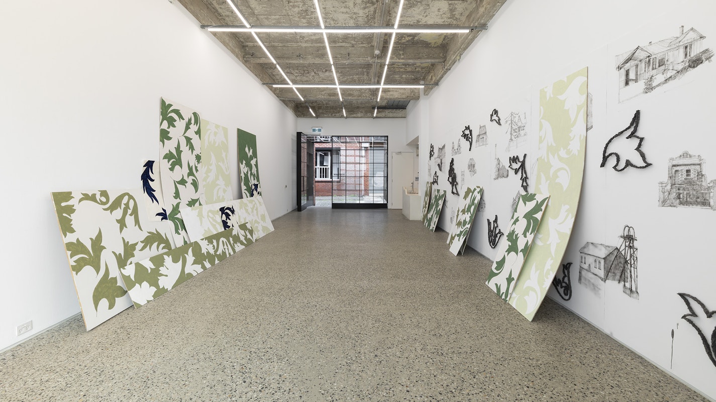 Grace Culley, Get Away, installation view, Gertrude Glasshouse, Naarm, Melbourne, 2026, image courtesy and  © the artist, photograph: Christian Cappurro