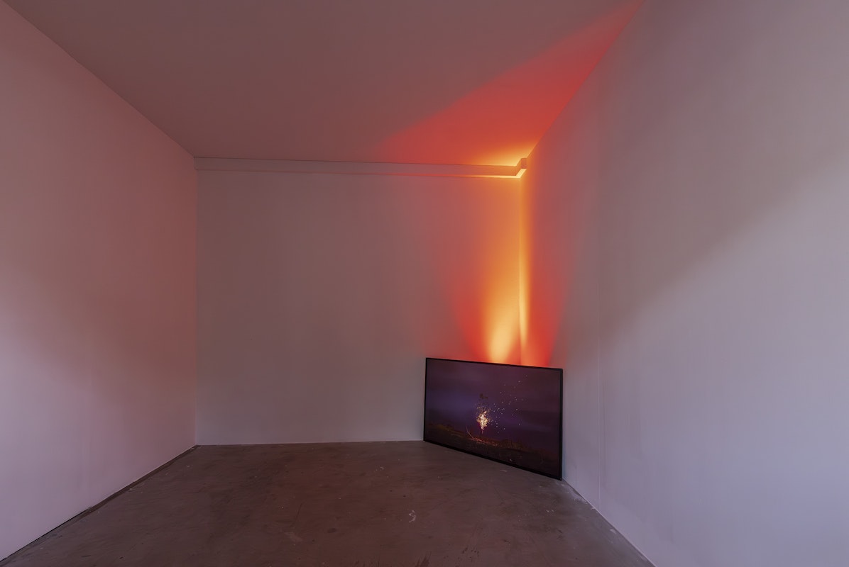 Priyageetha Dia, Lament H.E.A.T, 2023, installation view, salt, Gertrude Contemporary, Naarm Melbourne, 2026, single-channel digital video, colour, sound, image courtesy of the artist and The Ryder Projects, Madrid © the artist, photograph: Christian Capurro