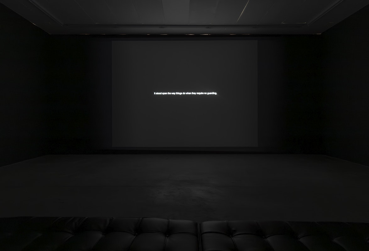 Priyageetha Dia, Night Shift, 2025, installation view, salt, Gertrude Contemporary, Naarm Melbourne, 2026, single-channel digital video, colour, sound, image courtesy of the artist and The Ryder Projects, Madrid © the artist, photograph: Christian Capurro