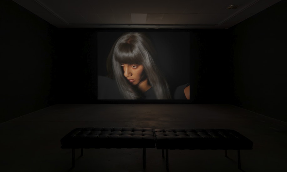 Priyageetha Dia, Night Shift, 2025, installation view, salt, Gertrude Contemporary, Naarm Melbourne, 2026, single-channel digital video, colour, sound, image courtesy of the artist and The Ryder Projects, Madrid © the artist, photograph: Christian Capurro
