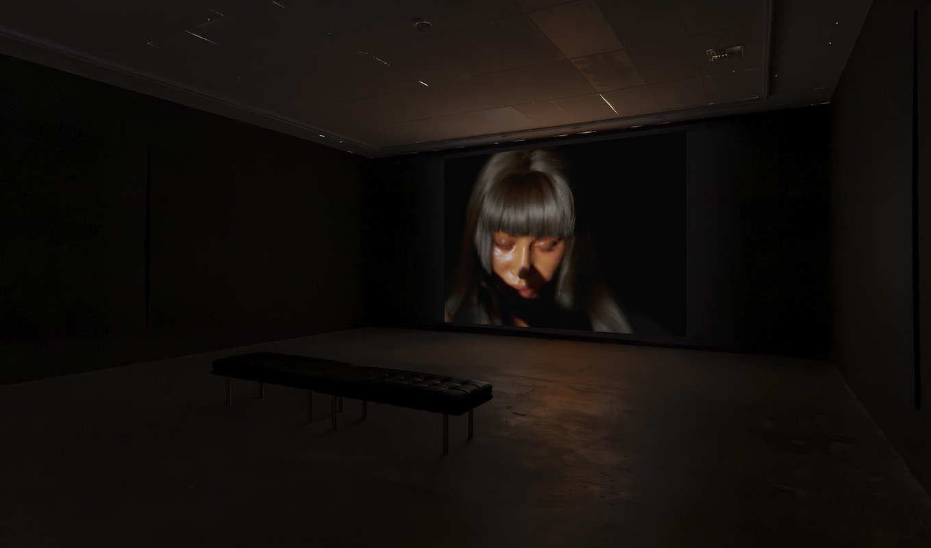 Priyageetha Dia, Night Shift, 2025, installation view, salt, Gertrude Contemporary, Naarm Melbourne, 2026, single-channel digital video, colour, sound, image courtesy of the artist and The Ryder Projects, Madrid © the artist, photograph: Christian Capurro