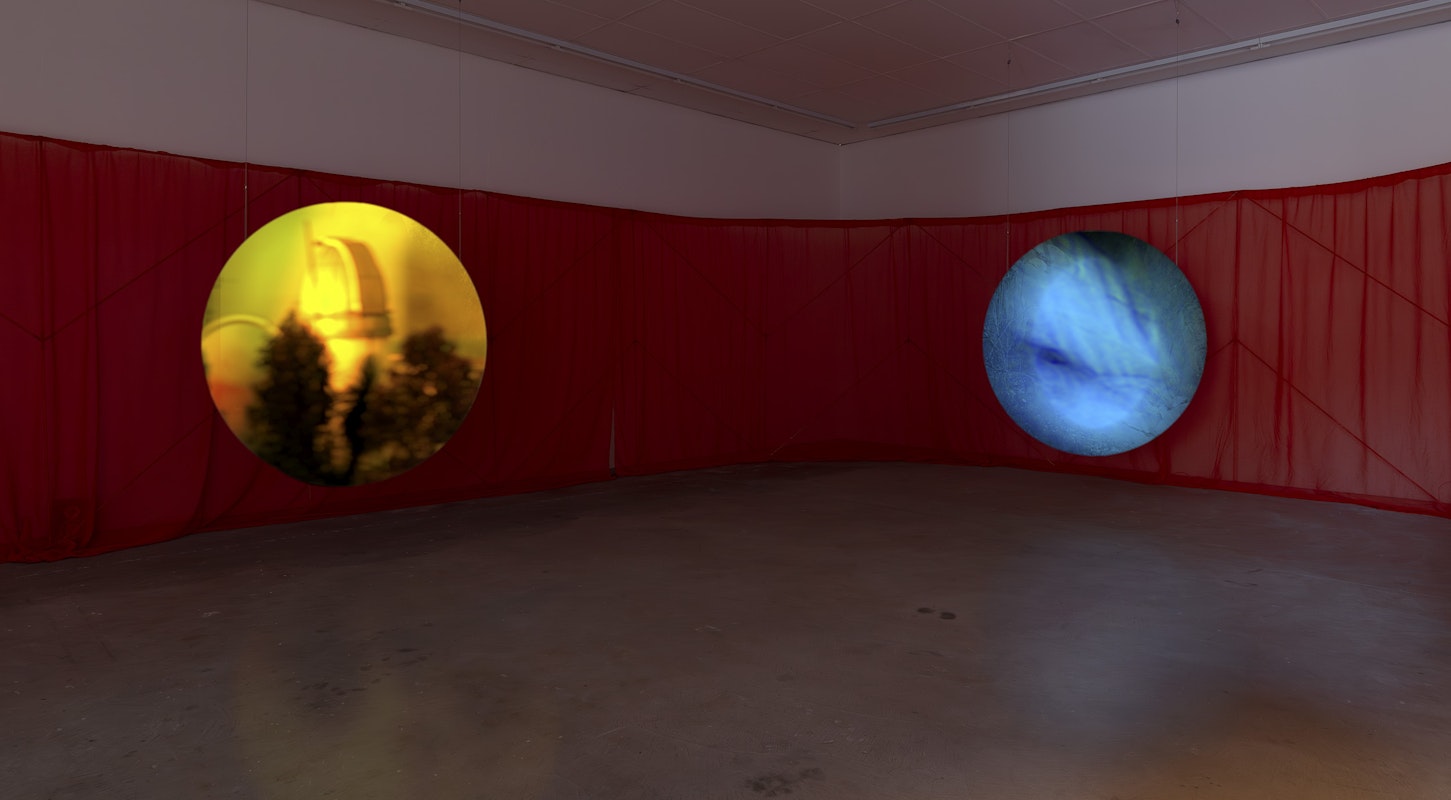 Shireen Taweel, pacing seven circles, 2026, installation view, Gertrude Contemporary, Naarm Melbourne, image courtesy of the artist and STATION, Naarm Melbourne and Sydney © the artist, photograph: Christian Capurro