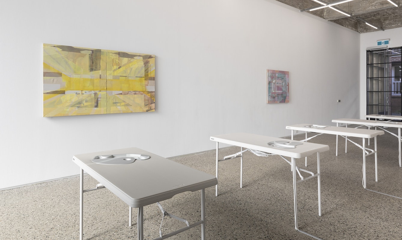 Jordan Halsall, installation view, Force Feeder, Gertrude Glasshouse, Naarm Melbourne, 2026, image courtesy and © the artist, photograph: Christian Capurro