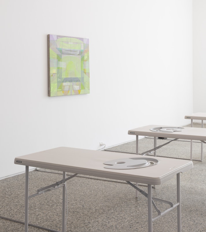 Jordan Halsall, installation view, Force Feeder, Gertrude Glasshouse, Naarm Melbourne, 2026, image courtesy and © the artist, photograph: Christian Capurro