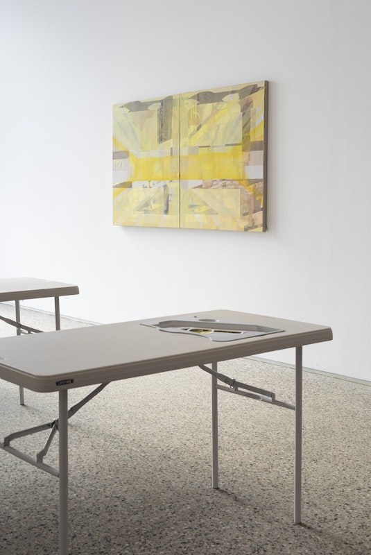 Jordan Halsall, installation view, Force Feeder, Gertrude Glasshouse, Naarm Melbourne, 2026, image courtesy and © the artist, photograph: Christian Capurro