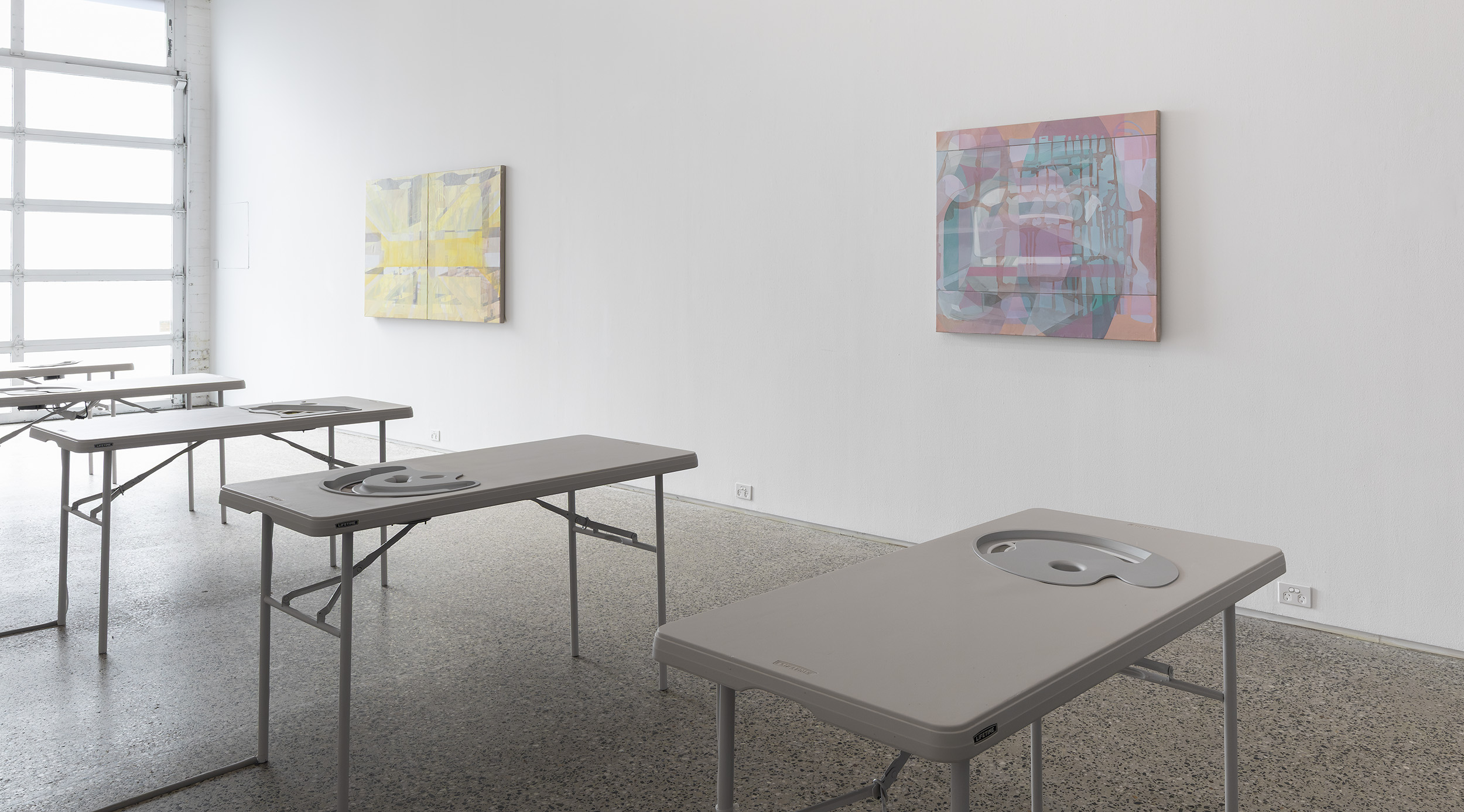 Jordan Halsall, installation view, Force Feeder, Gertrude Glasshouse, Naarm Melbourne, 2026, image courtesy and © the artist, photograph: Christian Capurro