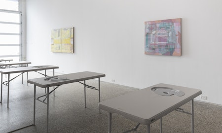 Jordan Halsall, installation view, Force Feeder, Gertrude Glasshouse, Naarm Melbourne, 2026, image courtesy and © the artist, photograph: Christian Capurro