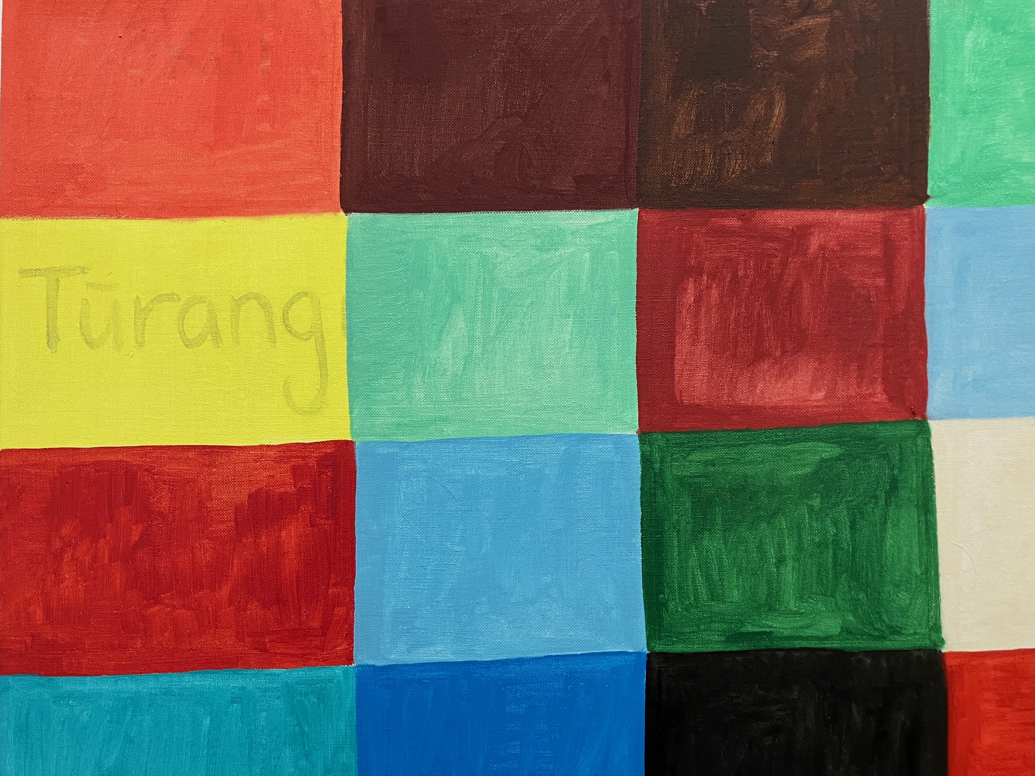 Renee Cosgrave, work in progress, 2026, oil on canvas. Copyright and courtesy the artist. Image: Renee Cosgrave