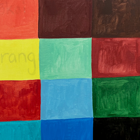 Renee Cosgrave, work in progress, 2026, oil on canvas. Copyright and courtesy the artist. Image: Renee Cosgrave
