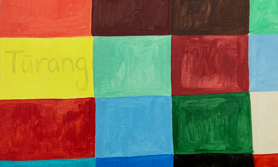 Renee Cosgrave, work in progress, 2026, oil on canvas. Copyright and courtesy the artist. Image: Renee Cosgrave