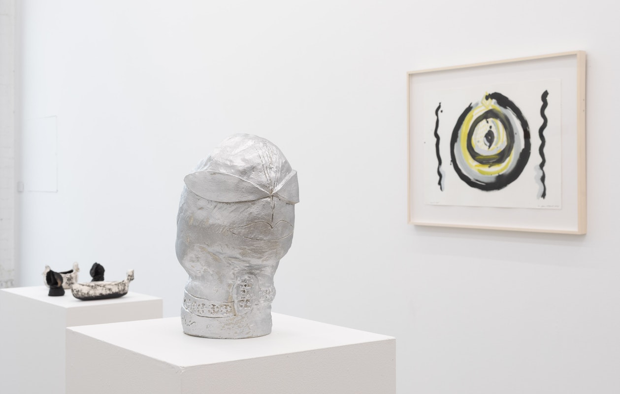 Installation view of Renee Cosgrave & Maia Kreisler, Waiho i te toipoto (keep close together), Gertrude Glasshouse, Naarm Melbourne, 2026, image courtesy and © the artists, photograph: Christian Capurro