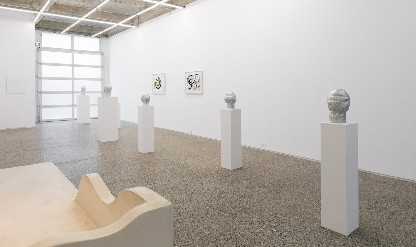 Installation view of Renee Cosgrave & Maia Kreisler, Waiho i te toipoto (keep close together), Gertrude Glasshouse, Naarm Melbourne, 2026, image courtesy and © the artists, photograph: Christian Capurro