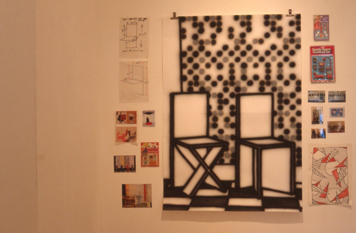 Installation view, Casual Works, 200 Gertrude Street, Naarm Melbourne, 1988, image courtesy and © the artists, photograph: Gertrude Archive.