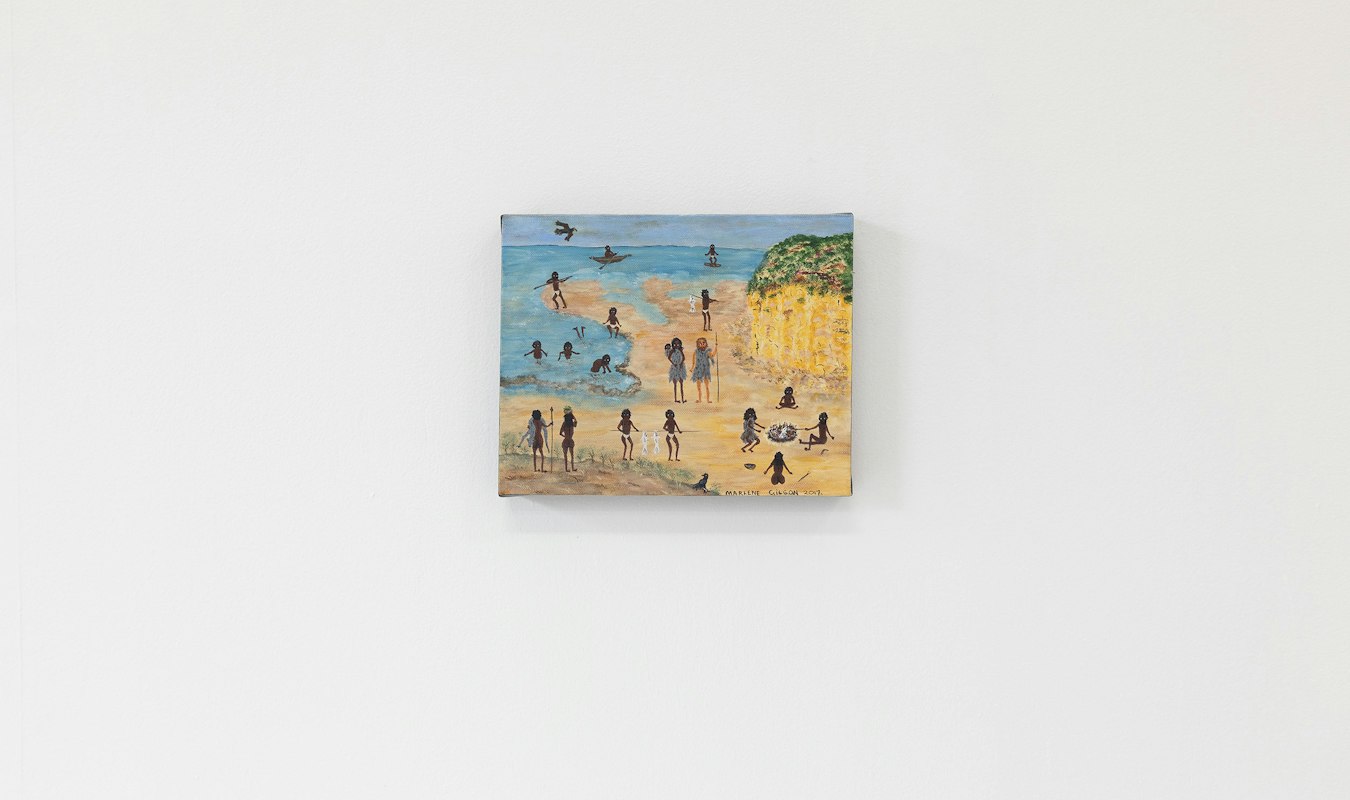 Marlene Gilson OAM, Unknown, 2017, oil and acrylic on linen, image courtesy of the artist and Martin Browne Contemporary, Sydney © the artist, photograph: Christian Capurro