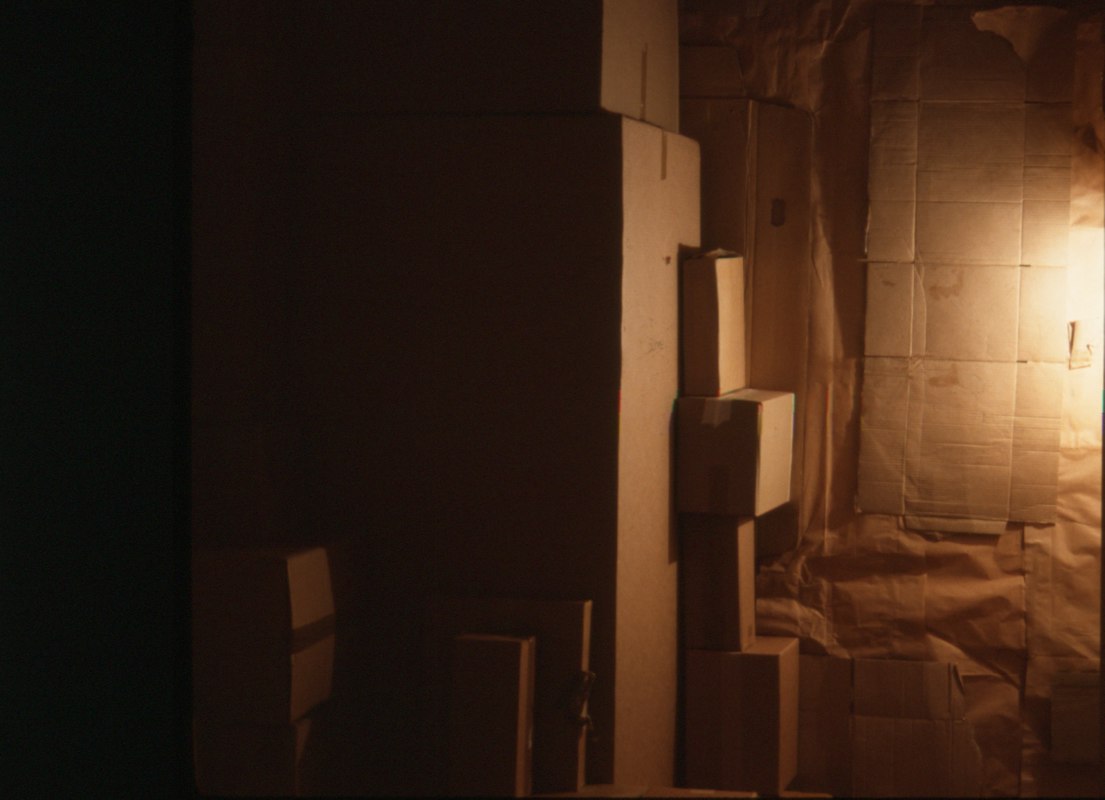 Installation view of Colin Duncan, Cave, 1992. Photo courtesy of Gertrude Archive.