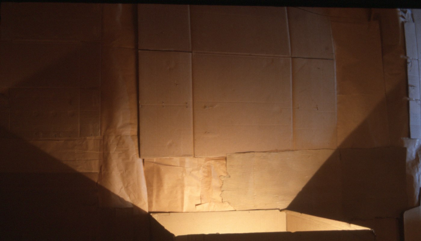 Installation view of Colin Duncan, Cave, 1992. Photo courtesy of Gertrude Archive.
