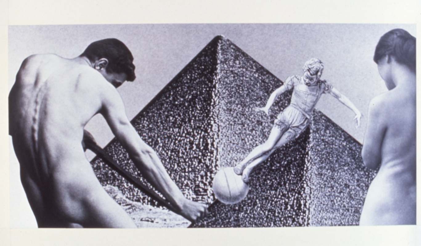 Pat Brassington in Add Magic, Curated by Denise Robinson, 1990. Presented offsite by 200 Gertrude Street. Image courtesy of Gertrude Archives.