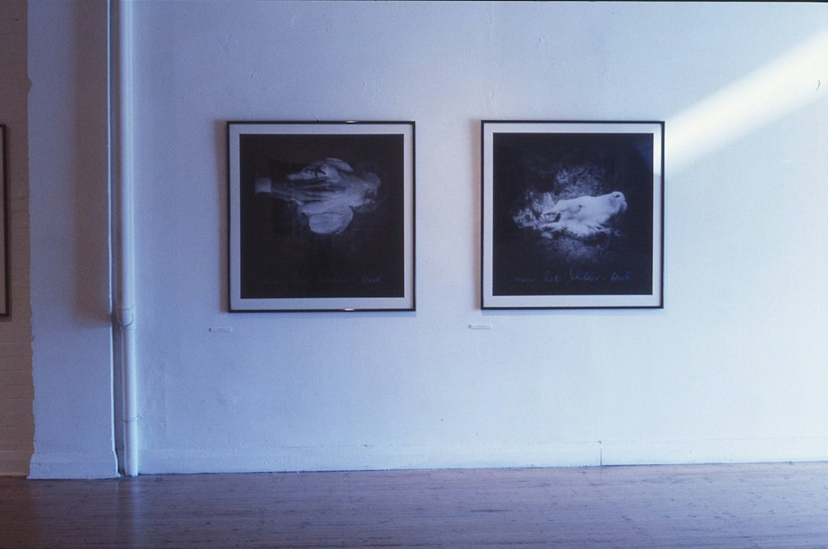 Jacky Redgate, PURE INVENTION, installation view, 1988, 200 Gertrude Street, Naarm Melbourne. Image courtesy of Gertrude Archives.