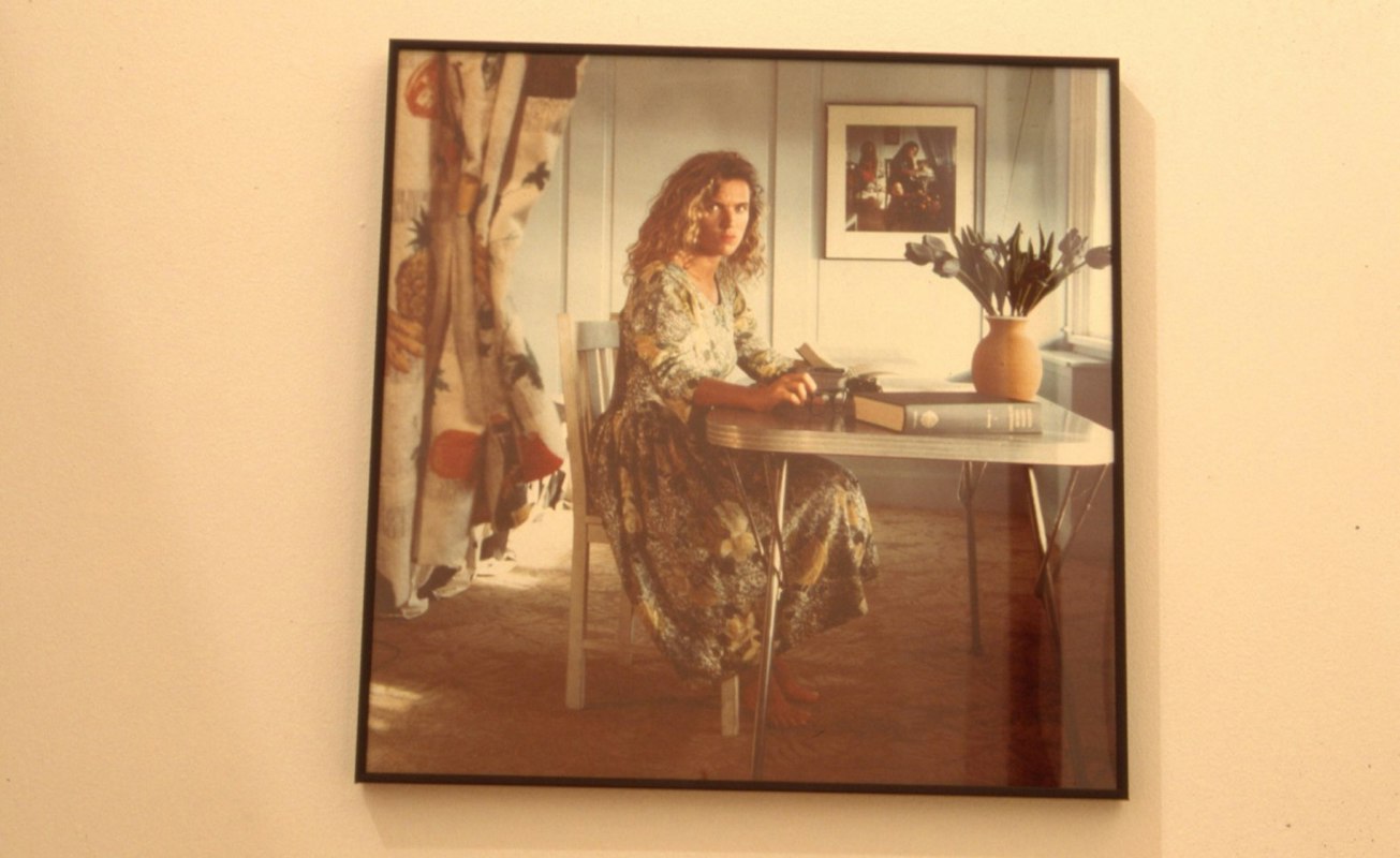 Anne Zahalka, Resemblance I and II, installation view, 1988, 200 Gertrude Street, Naarm Melbourne. Photo courtesy of Gertrude Archive.